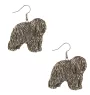 Berger polonais de plaine II - boucles d'oreilles pendantes avec des chiens, bijoux charmants pour maman de chien, cadeau pour fille de la marque Art-Dog