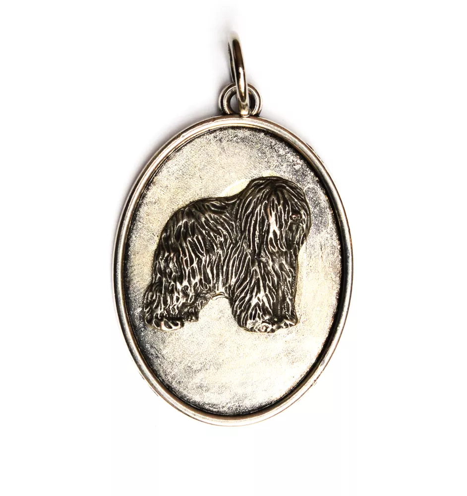 Polish Lowland Sheepdog, PON, Valee Sheepdog - necklace with a dog, pendant for a dog mom, unique jewelry from the Art-Dog brand