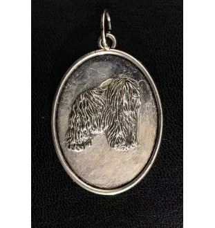 Polish Lowland Sheepdog, PON, Valee Sheepdog - necklace with a dog, pendant for a dog mom, unique jewelry from the Art-Dog brand