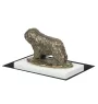 Polish Lowland Sheepdog, PON, Valee Sheepdog - dog figurine, figure on a white base, trophy for Art-Dog dog show exhibition