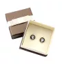 Polish Lowland Sheepdog, PON, Valee Sheepdog - earrings in a box, your photo, handmade jewelry, a product of the Art-Dog brand