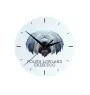 Polish Lowland Sheepdog, PON, Valee Sheepdog - geometric wall clock with a picture and the brand name Art-Dog