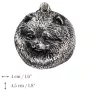 Poméranien, loulou de Poméranie, spitz nain - Collier pour chien, bijoux uniques pour les fans de chiens, pendentif vipère unique de la marque Art-Dog
