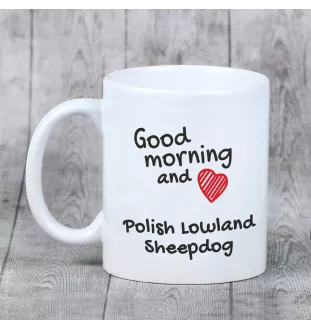 Berger polonais de plaine - tasse avec chien, tasse avec photo, cadeau personnalisé de la marque Art-Dog