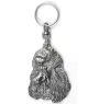 Caniche - Pendentif argenté avec un chien dans une boîte décorative, décoration de sac à main, pendentif de sac à dos par la marque Art-Dog