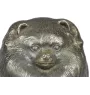 Pomeranian, Pommer, Pommerlo, Zwergspitz - Hundestatue, Büste auf Steinsockel, Skulptur, Trophäe für Hundeausstellung der Marke Art-Dog