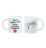Polish Lowland Sheepdog, PON, Valee Sheepdog - cup with a dog, cup with a photo, personalized gift from the Art-Dog brand