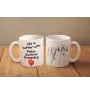 Berger polonais de plaine - tasse avec chien, tasse avec photo, cadeau personnalisé de la marque Art-Dog
