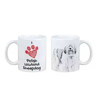 Polnischer Niederungshütehund, PON - Tasse mit Hund, entzückende Tasse mit Grafik, Geschenk mit Ihrem Foto von der Marke Art-Dog