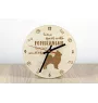 Pomeranian dog, Pom Dog, Dwarf Spitz - clock with dog, wooden clock with engraving, personalised clock by Art-Dog