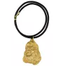Caniche - Collier pour chien, pendentif plaqué or pour fan de chien, bijoux uniques de la marque Art-Dog