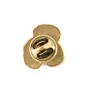 Pudel pin pozłocony Art-Dog