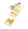 Poméranien, loulou de Poméranie, spitz nain - marque-page pour livre avec chien, marque-page personnalisé, accessoire canin pour les lecteurs de la marque Art-Dog