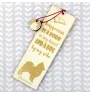 Poméranien, loulou de Poméranie, spitz nain - marque-page pour livre avec chien, marque-page personnalisé, accessoire canin pour les lecteurs de la marque Art-Dog