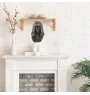 Caniche - Statue de chien, buste suspendu, décoration unique pour les amoureux des chiens par la marque Art-Dog