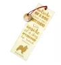 Pomeranian, Pommer, Pommerlo, Zwergspitz - Lesezeichen mit Hund, personalisiertes Lesezeichen, Geschenk für Bücherwurm von der Marke Art-Dog