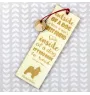 Pomeranian dog, Pom Dog, Dwarf Spitz - dog bookmark, personalized bookmark, gift for bookworm from Art-Dog brand