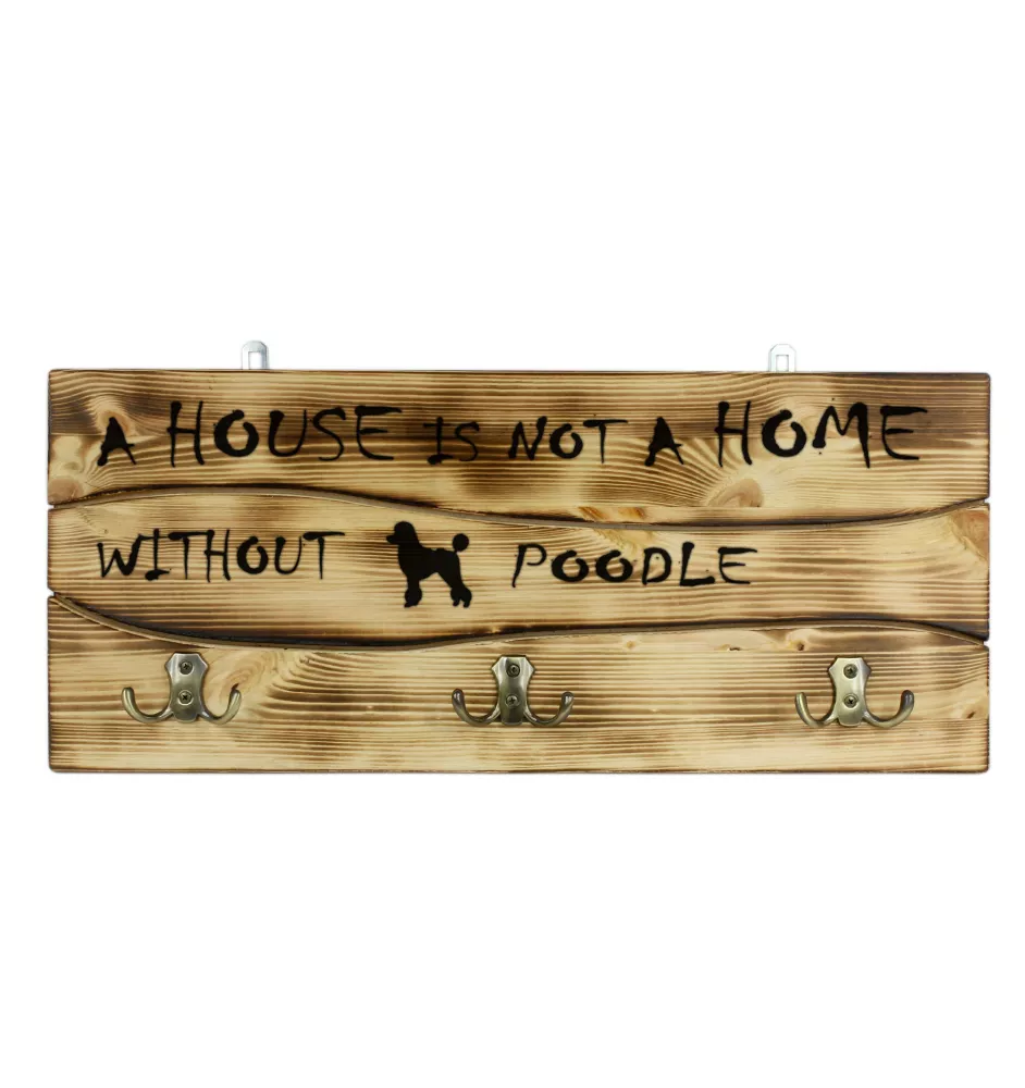 Pudel wieszak drewniany Art-Dog