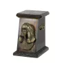 Poodle - urn for dog ashes, elegant urn with a statue, commemorative urn with a bust of a dog by Art-Dog brand