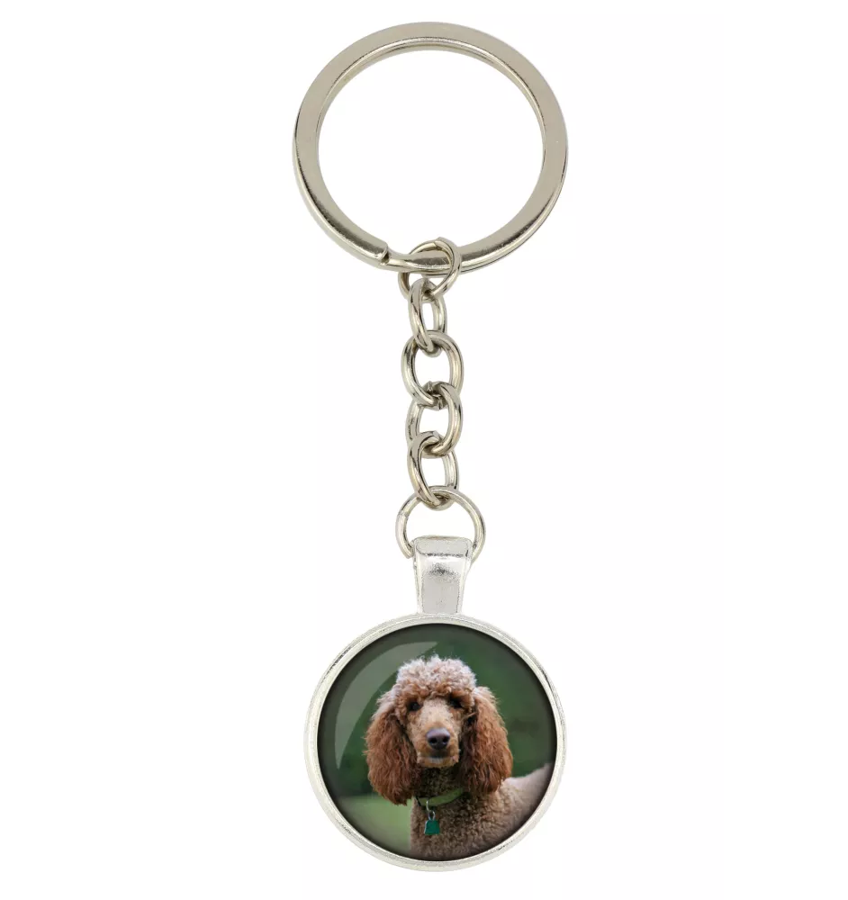 Poodle - keychain with your photo, key decoration, bag pendant from Art-Dog brand
