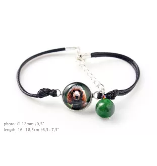 Caniche - bracelet avec votre photo faite à la main, bijoux unique de la marque Art-Dog