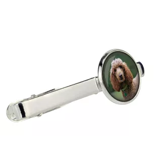 Pudel Ärmelknöpfe und Krawatte mit Ihrem Foto, Anzugaccessoire, Herrenschmuck der Marke Art-Dog