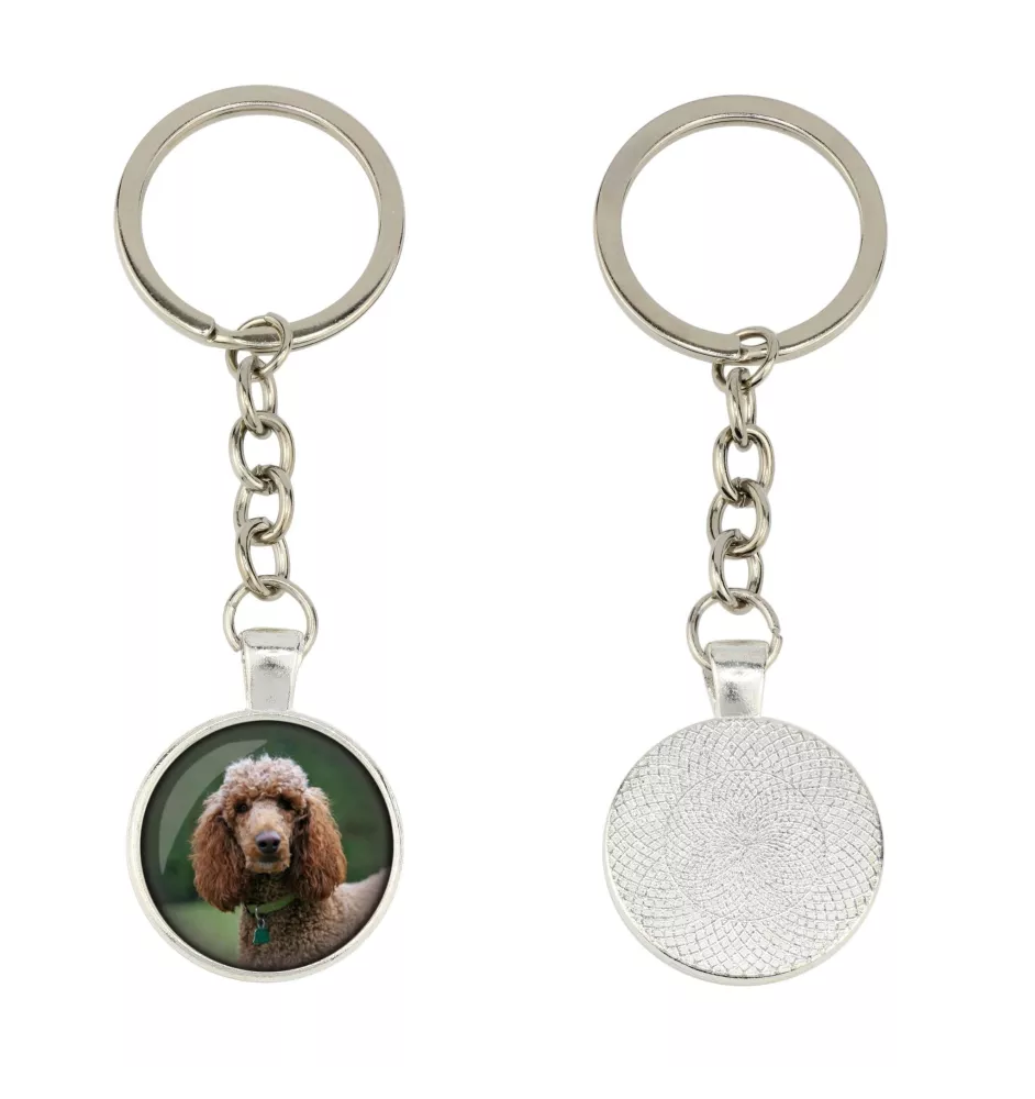 Caniche - porte-clés dans une boîte, photo personnelle, porte-clés de la marque Art-Dog