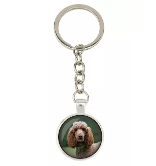 Pudel brelok w pudełku ze zdjęciem Art-Dog