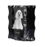 Pudel ramka kryształowa z psem Art-Dog