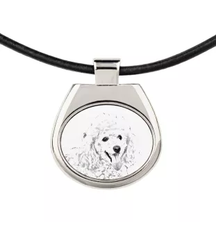 Pudel zawieszka naszyjnik z psem Art-Dog