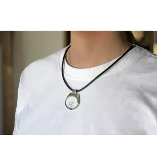 Pudel - Halskette mit Hund, personalisierter Anhänger mit Foto, einzigartige Halskette für Frauen und Männer von der Marke Art-Dog