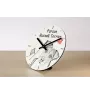 Caniche - horloge murale avec chien, horloge de table avec impression, décoration personnalisée de la maison de la marque Art-Dog