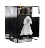 Pudel - Kerzenhalter mit Hundefoto, Teelichthalter aus Kristall, personalisiertes Geschenk der Marke Art-Dog