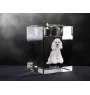 Pudel świecznik kryształowy z psem Art-Dog