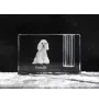 Pudel penholder kryształowy z psem Art-Dog