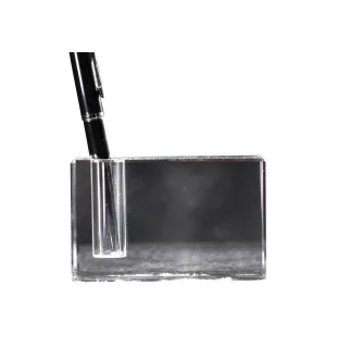 Poodle - Pen stand, crystal organiser with dog photo, unique desk decoration by Art-Dog brand