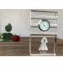 Pudel zegar trój-paskowy z psem Art-Dog