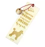 Pudel - Lesezeichen mit Hund, personalisiertes Lesezeichen, Hundeaccessoire für Leser der Marke Art-Dog