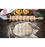 Poodle - patterned rolling pin with a dog, rolling pin for dough and ceramics, a gift for a pastry chef from the Art-Dog brand