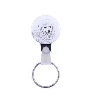 Pudel brelok z psem mały Art-Dog