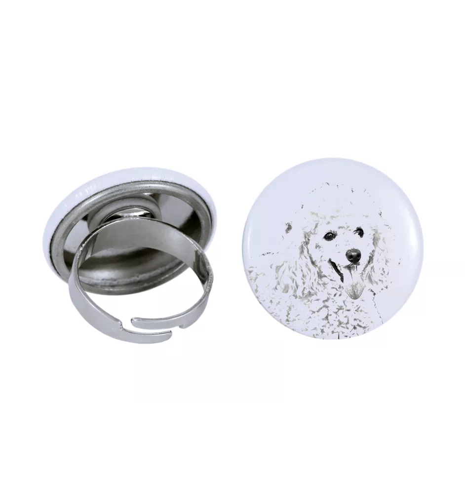 Pudel pierścionek z psem mały Art-Dog