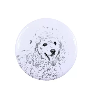 Caniche - bijoux pour femmes avec l'image d'un chien, produit fait à la main, possibilité d'ajouter sa propre photo, marque Art-Dog
