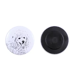 Pudel magnes z psem duży Art-Dog