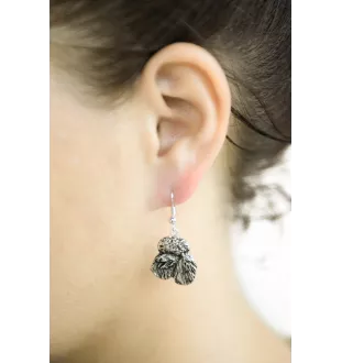 Pudel - Hängende Ohrringe mit Hunden, entzückender Schmuck für Hunde-Mama, Geschenk für Mädchen von der Marke Art-Dog