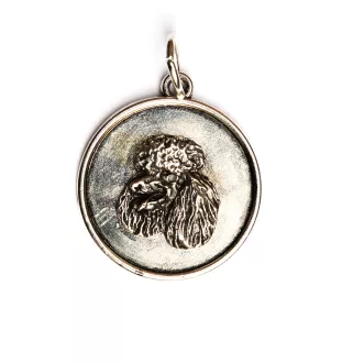 Pudel - Halskette mit Hund, Anhänger für Hundemama, einzigartiger Schmuck der Marke Art-Dog