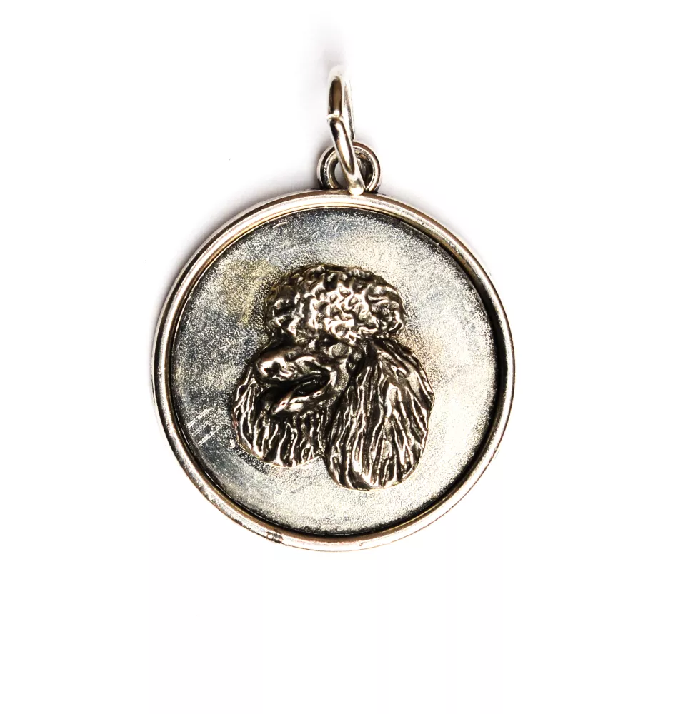 Pudel - Halskette mit Hund, Anhänger für Hundemama, einzigartiger Schmuck der Marke Art-Dog