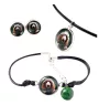 Poodle - a set of jewelry in a box, necklace, earrings, bracelet, products from the Art-Dog brand