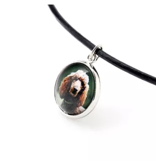 Poodle - a set of jewelry in a box, necklace, earrings, bracelet, products from the Art-Dog brand