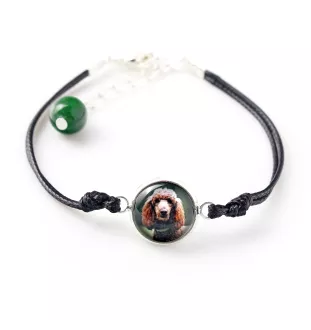 Caniche - ensemble de bijoux avec votre photo, ensemble fait à la main, bracelet et collier de la marque Art.-Dog