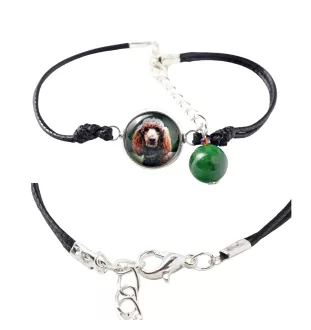 Poodle - bracelet in a box with your photo, feminine jewelry, perfect gift from Art-Dog brand